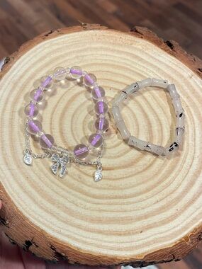 💖5 for $25😻 Glass Beaded Stretch Bracelet Set